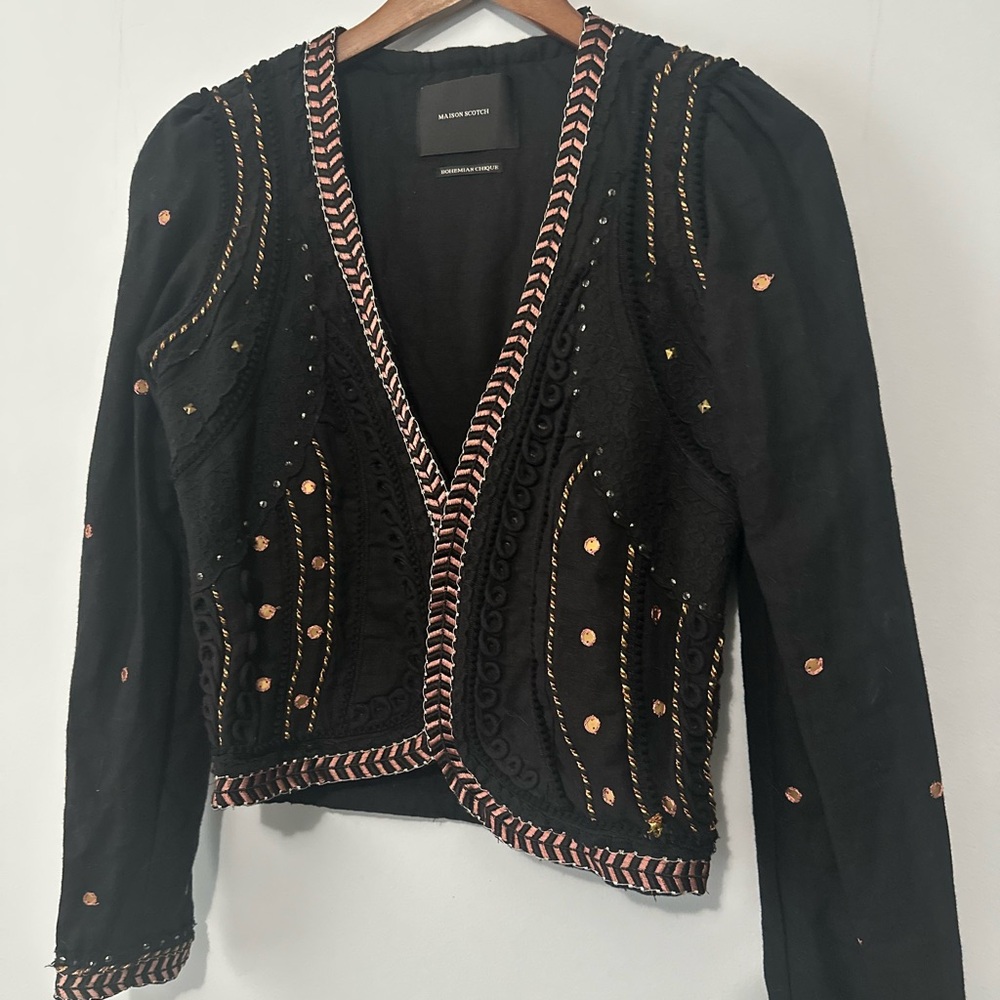 Maison Scotch x Free People Bohemian Chique Jacket